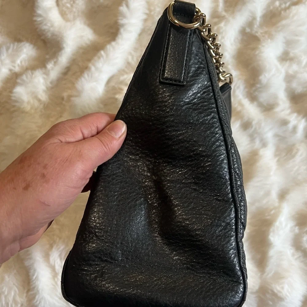 Kate Spade Black Quilted Leather Shoulder Bag